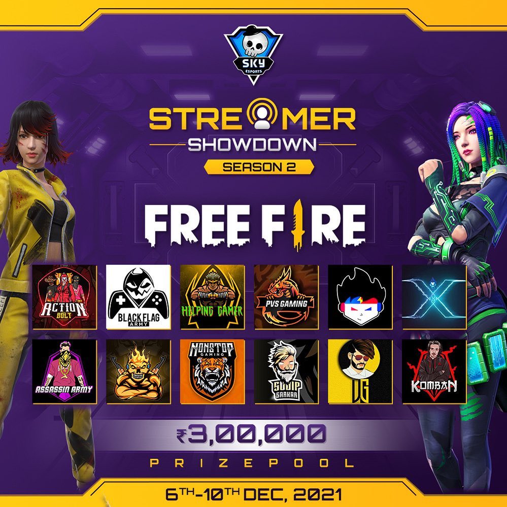 skyesports teams free fire