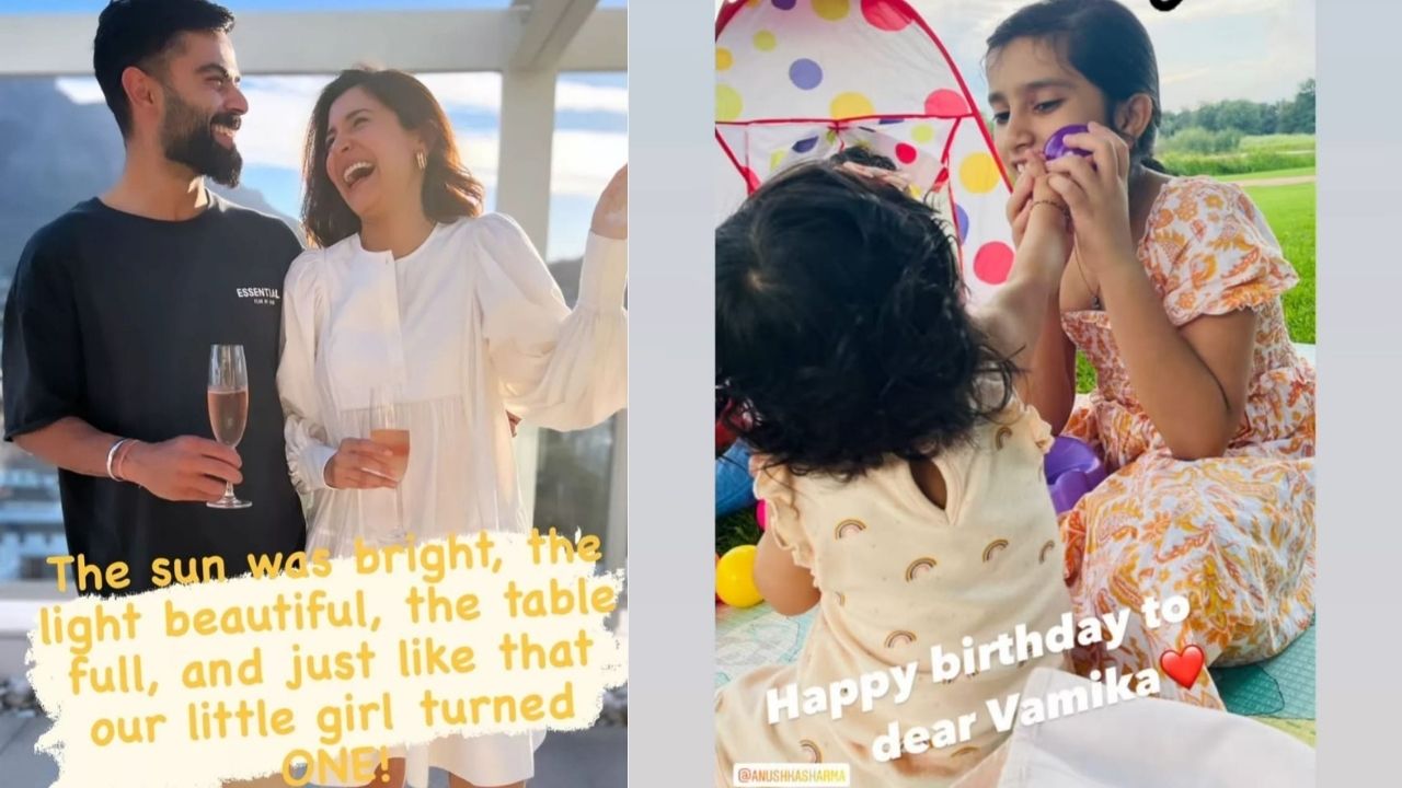 Sneak Peek at Anushka and Virat's Daughter Vamika's Birthday