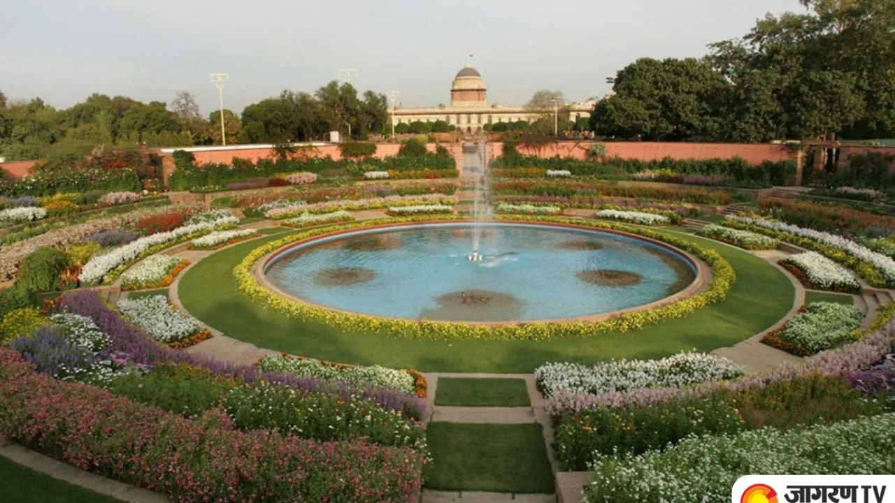 Mughal Garden Opens for Public: Know Opening date 2022, ticket booking, entry fee, timings and more | Mughal Garden Opens Tomorrow | Mughal Garden Online Booking