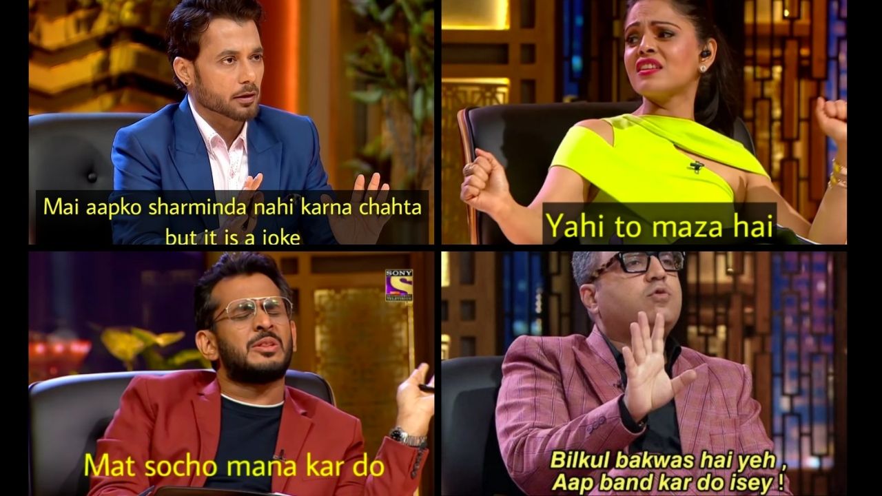 16 Most Hilarious Shark Tank India Memes Templates which are trending on  the Internet