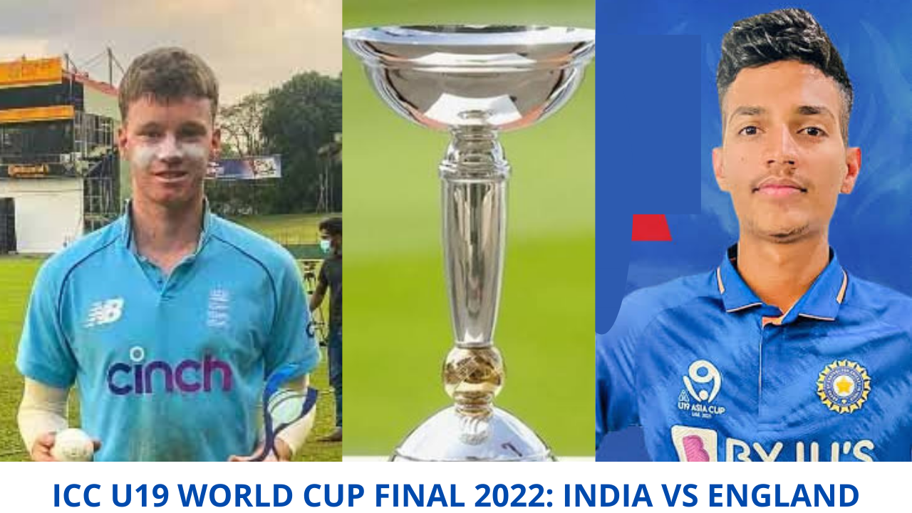 ICC Under 19 Cricket World Cup 2022 Final India Vs England live score board