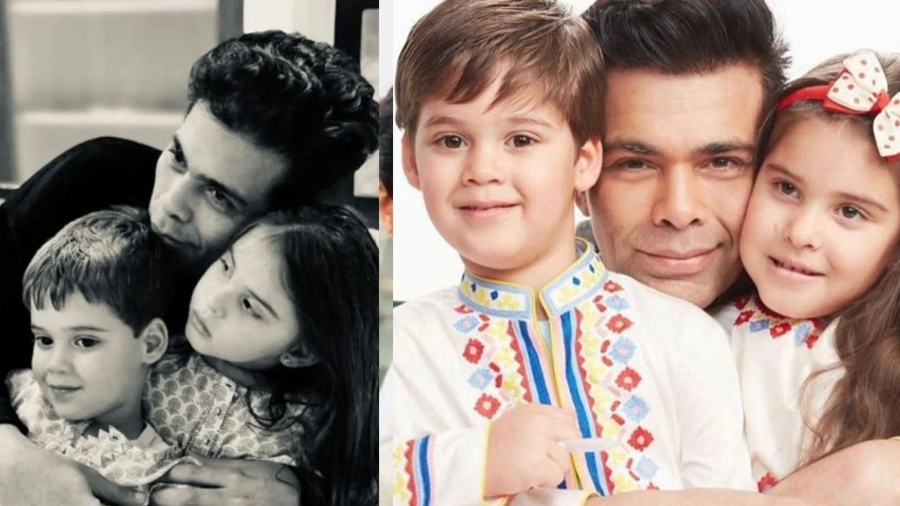 Karan Johar celebrates Birthday of his Twin Kids - Yash and Roohi. Check the Cutest ...
