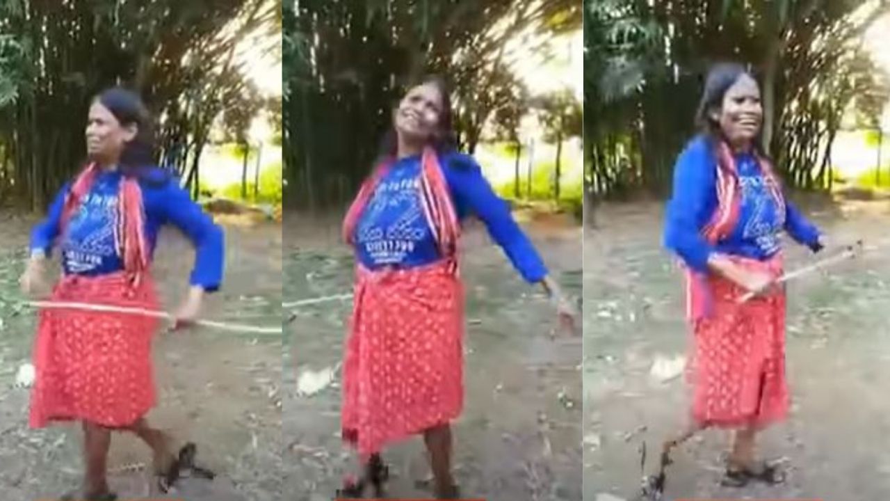 Viral News : Ranu Mandal dances on Srivalli song, video goes viral on  social media