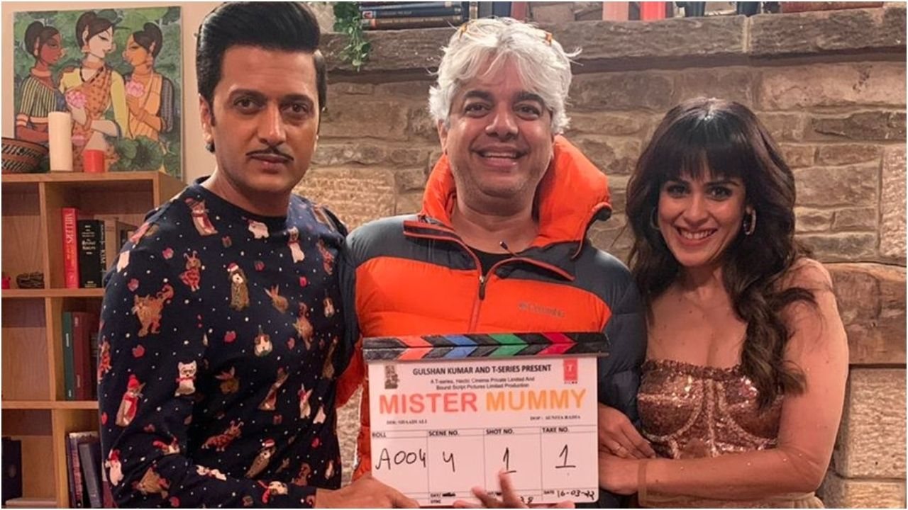 Mister Mummy: Ritiesh Deshmukh and Genelia D’Souza’s film goes on floor in London; Check the pics