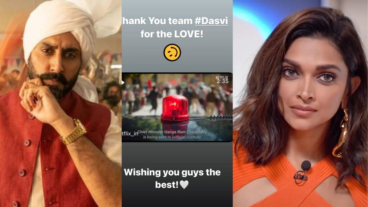 Dasvi: Deepika Padukone Reacts to the mention in the Trailer; Abhishek says Everybody Loves Deepika