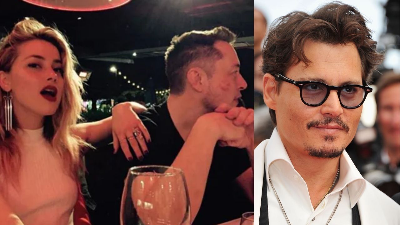 Elon Musk connection to Amber Heard & Johnny Depp explained; Love story & a 3 way affair