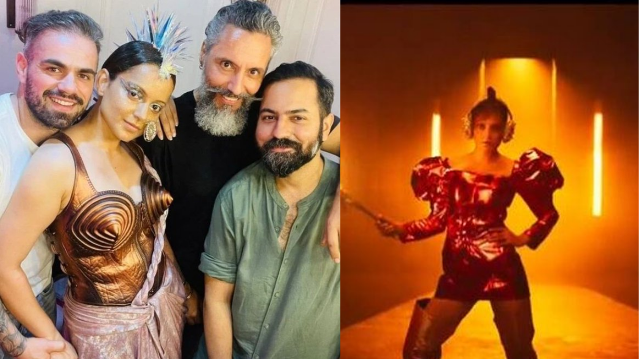 Dhaakad first song ‘She is on fire’ teaser out; Fans says ‘Kangana fire hai..baaki sab flower’