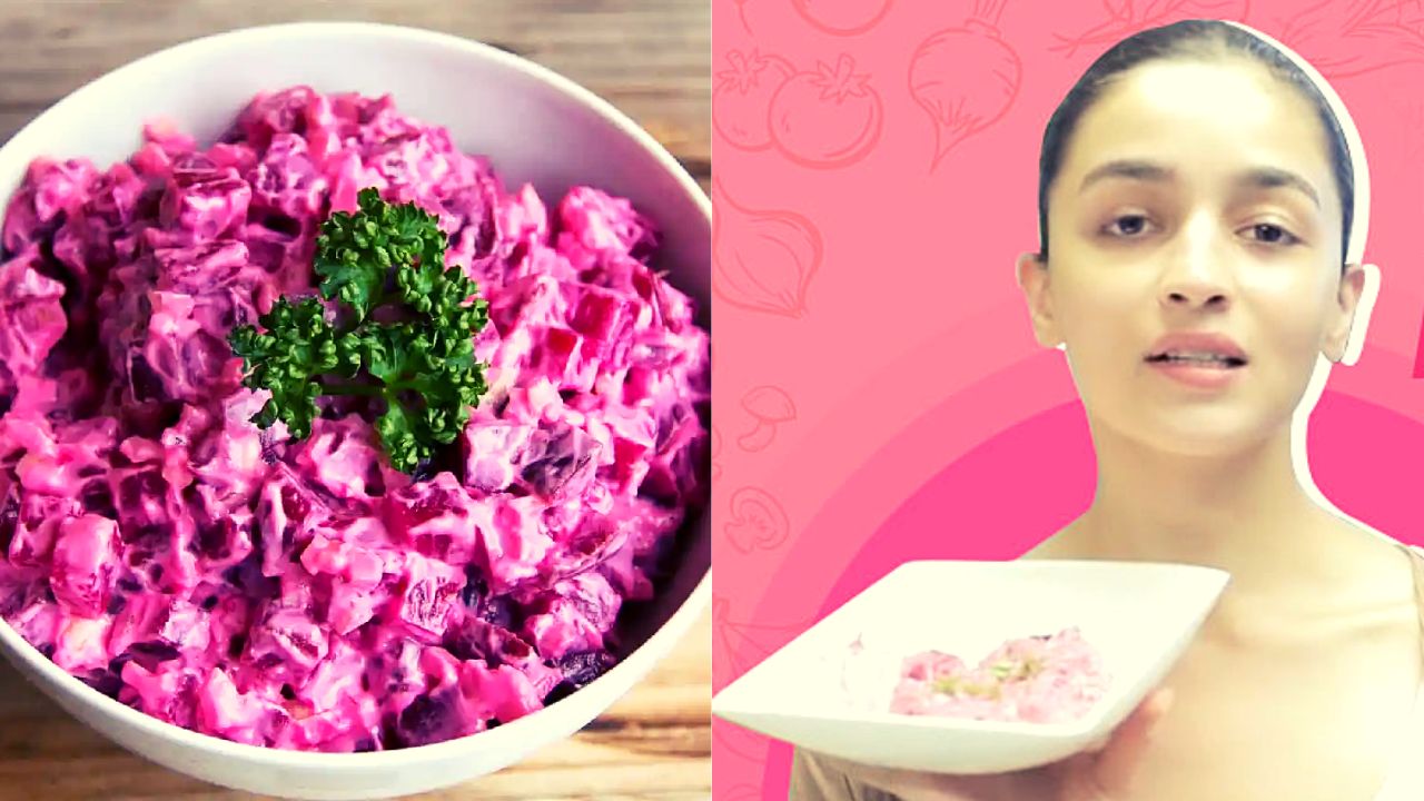 Alia Bhatt’s Viral Beetroot salad recipe for weight loss & maintaining diet balance; easy to make at home