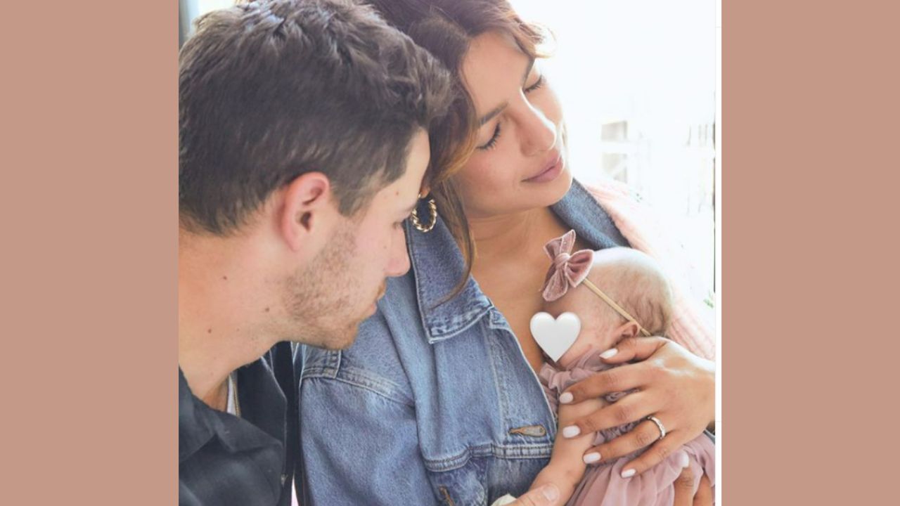 Priyanka Chopra-Nick Jonas shares the first pic of their daughter after 100 days in NICU
