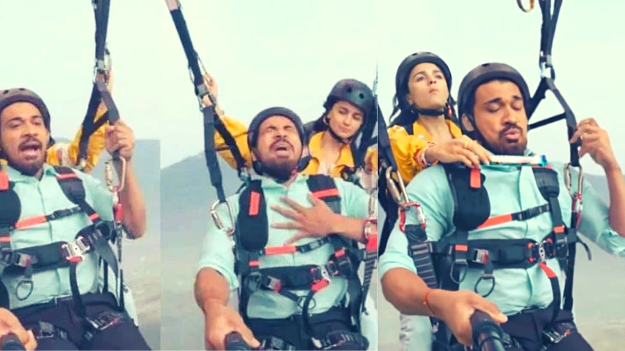 Alia Bhatt gets a Shoot-out for paragliding with ‘land kara de’ meme guy Vipin; Fans react