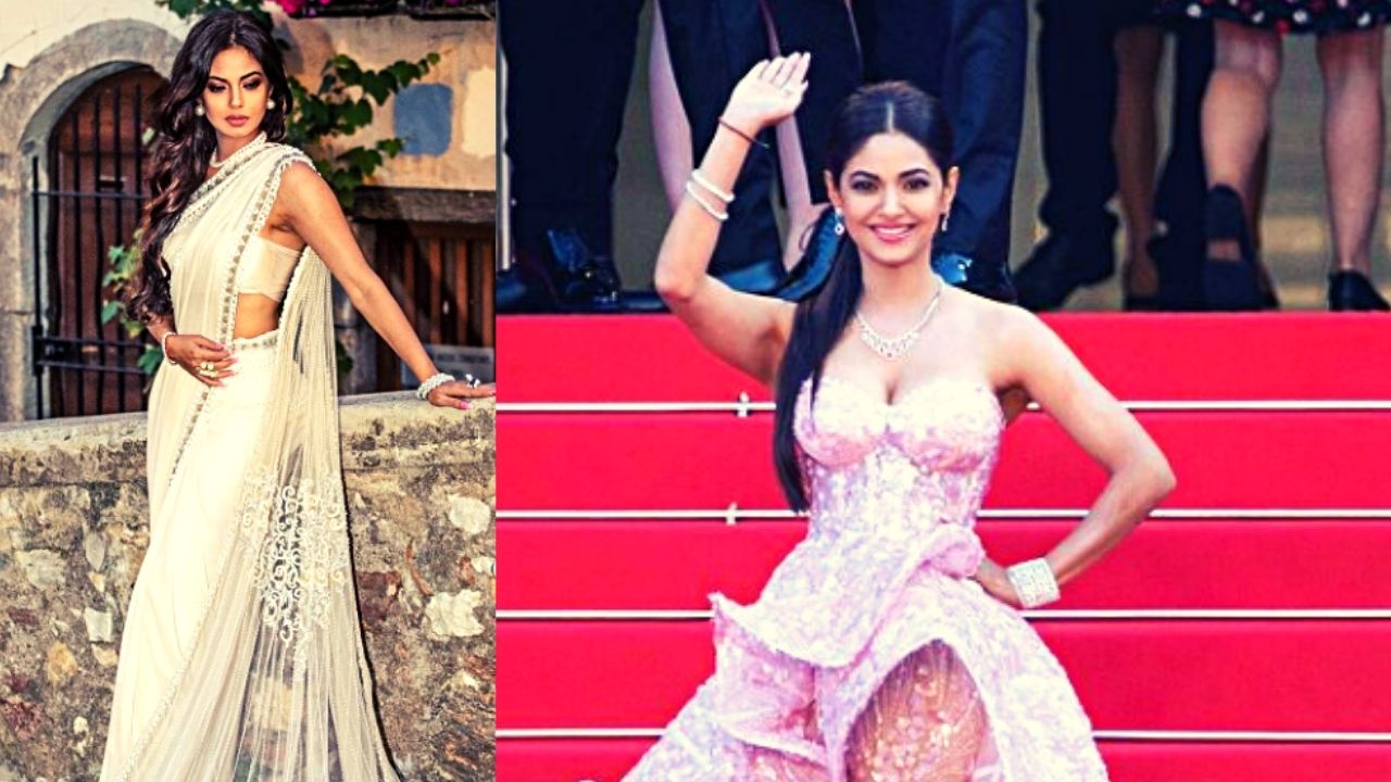 Cannes 2022: Meet Priyanka Chopra’s gorgeous cousin Meera Chopra sizzling in white saree at the red carpet