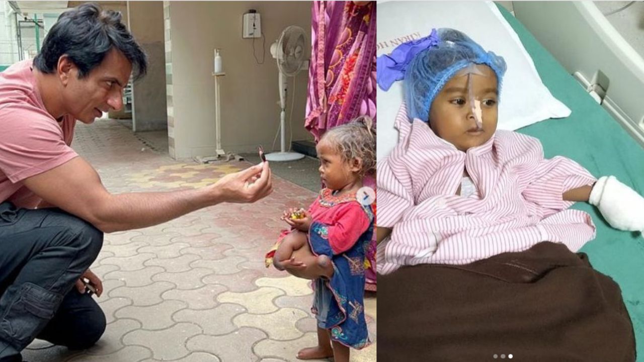 Sonu Sood hailed for helping little girl from Bihar who was born with 4 legs & 4 hands