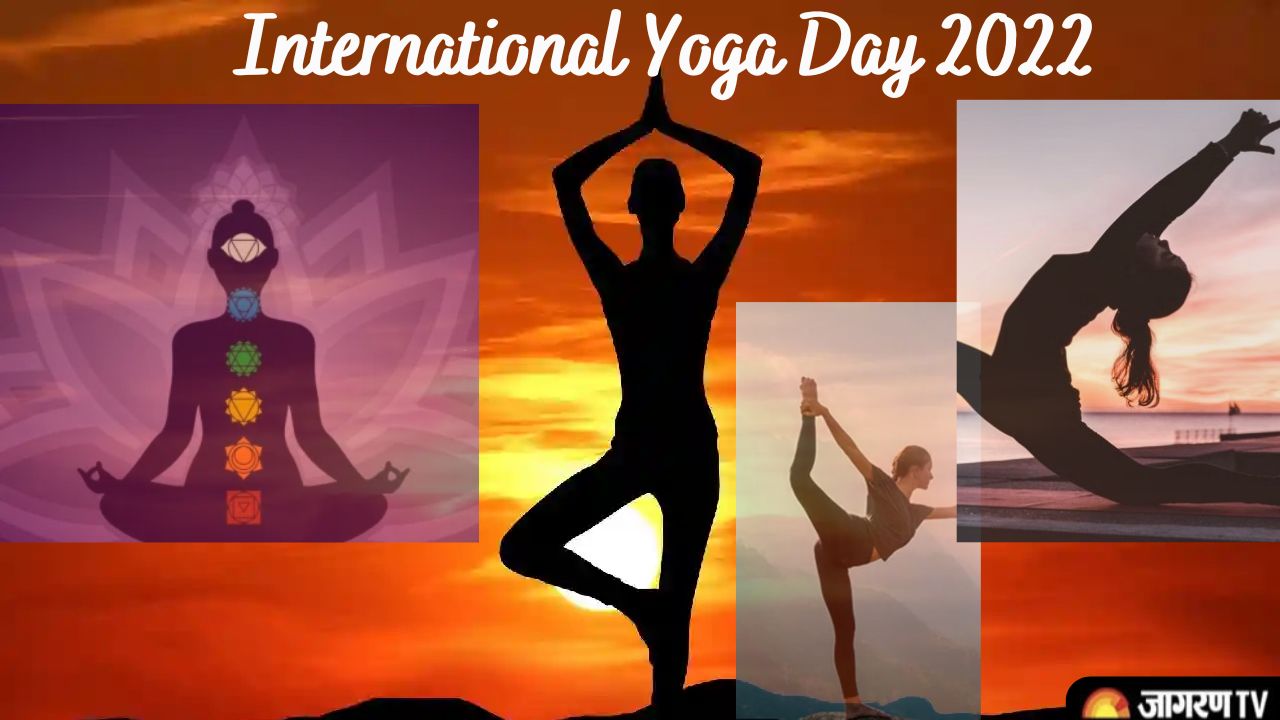 How to draw International Yoga Day Logo - YouTube