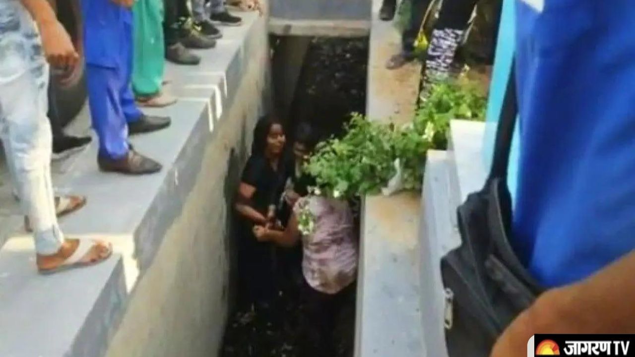 Shocking Video: देवरानी-जेठानी की लड़ाई में जमकर चले लात-घुसे, लड़ते-लड़ते नाले में भी गिरी
