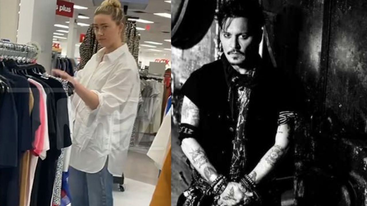 Johnny Depp reunites Hollywood Vampires for world tour; Amber Heard seen shopping in bargain store