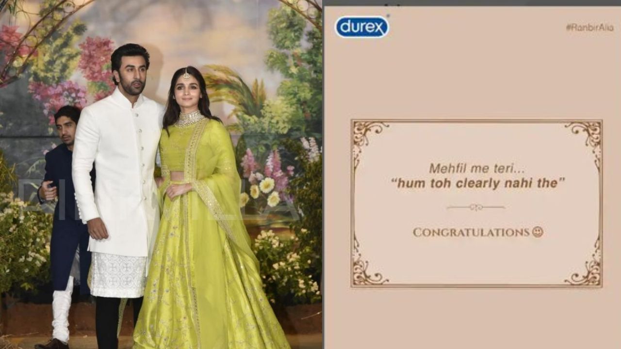 Durex to Domino's brands who wished Ranbir-Alia on their pregnancy in their quirky style; check it out
