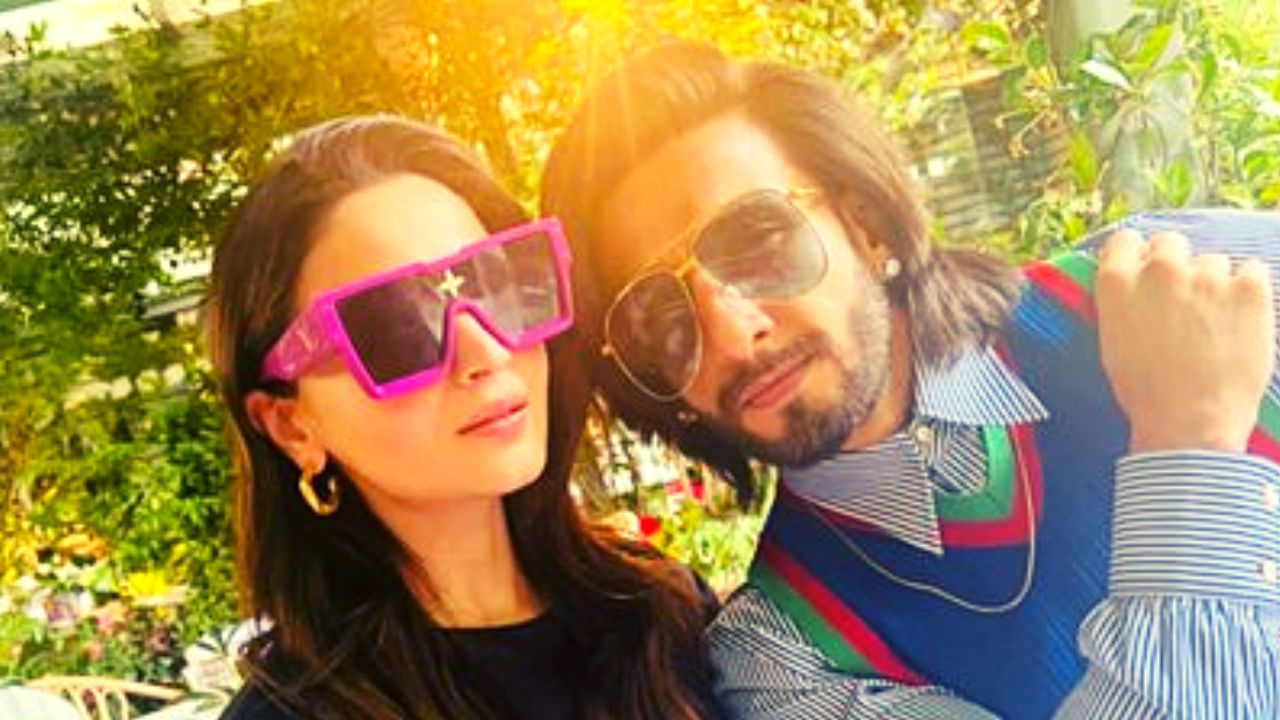 Alia Bhatt and Ranveer Singh spell the swag of Rocky or Rani from London in funky poses; PC- Kjo