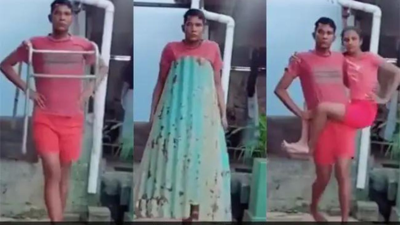 Viral Video: देसी फैशन के नाम पर बनाया छपरे को स्कर्ट, देखने वालों ने कहा..... ये क्या नया बवाल है!