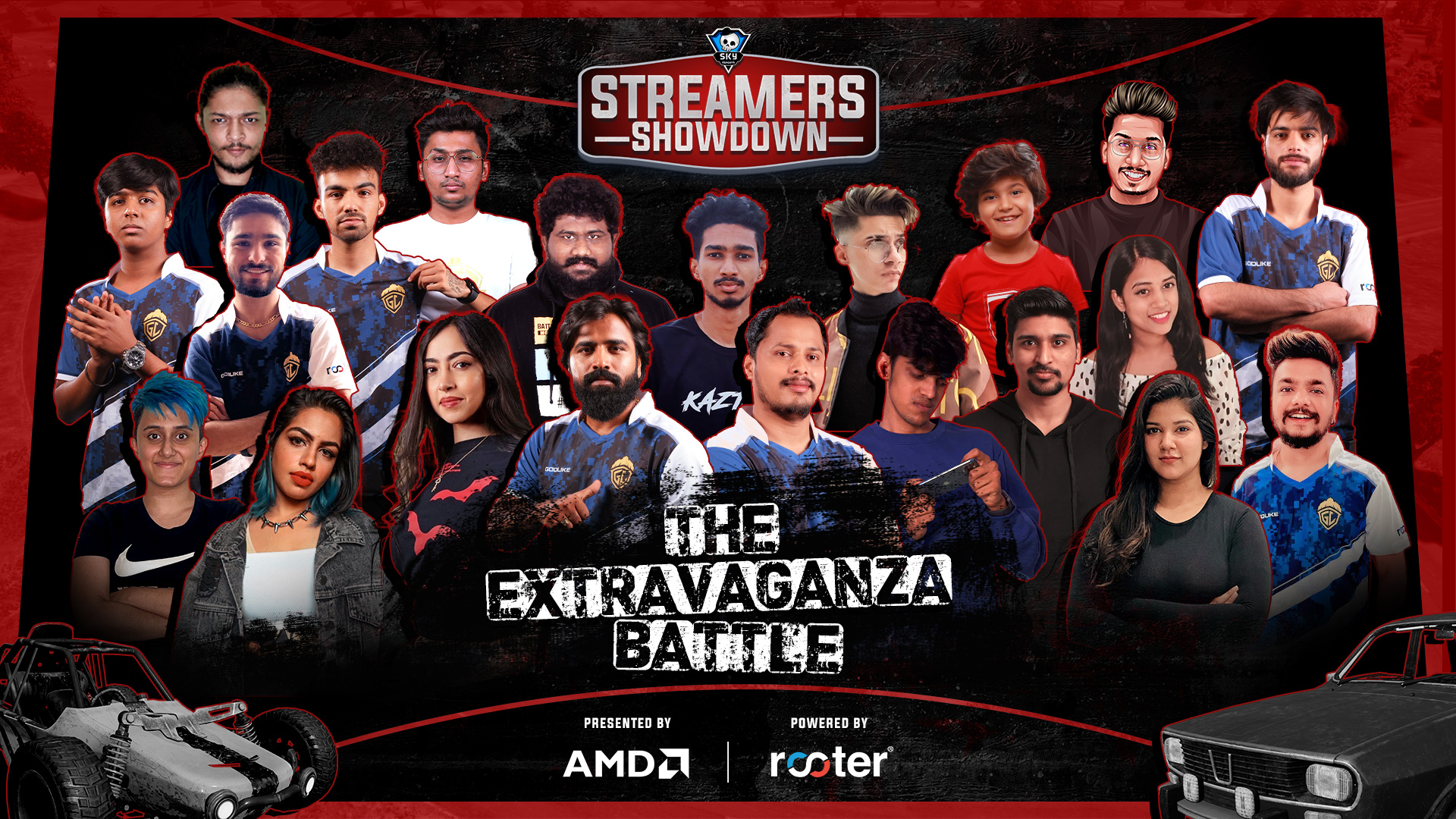 AMD Skyesports Streamers Showdown - BGMI to feature 24 creators competing for the massive prize pool of Rs. 15 lacs