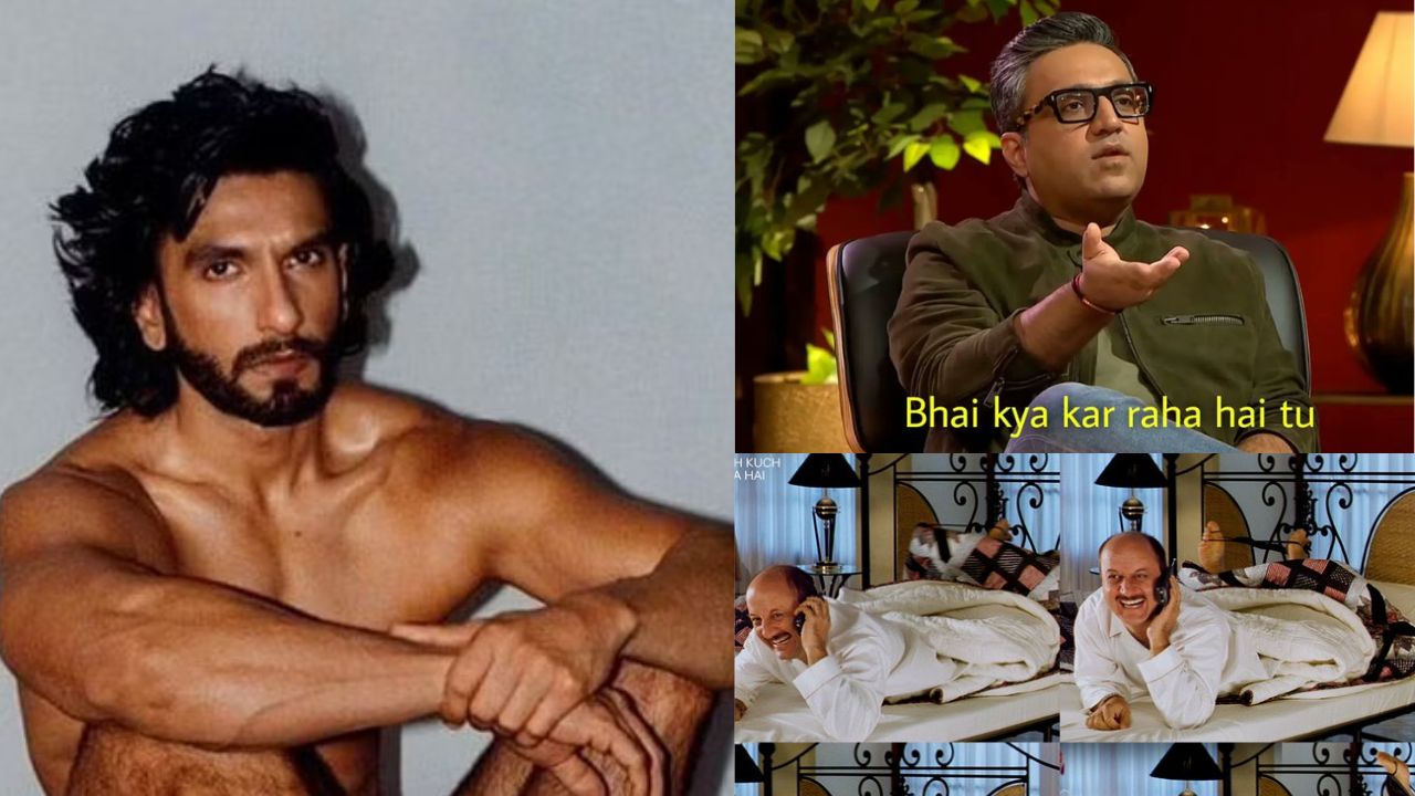 Ranveer Singh Poses Nude For Paper Magazine Invite Memes Frenzy On