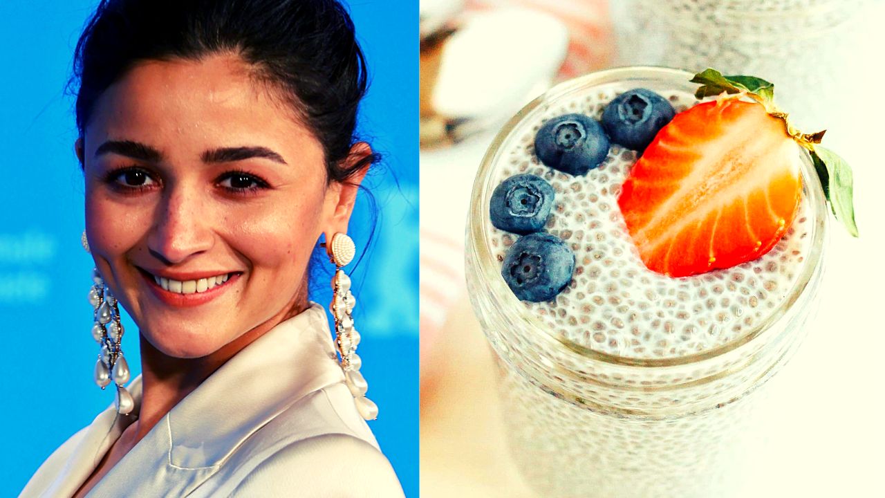 Alia Bhatt’s secret Chia Seed Pudding recipe to help you in detoxification & weight management