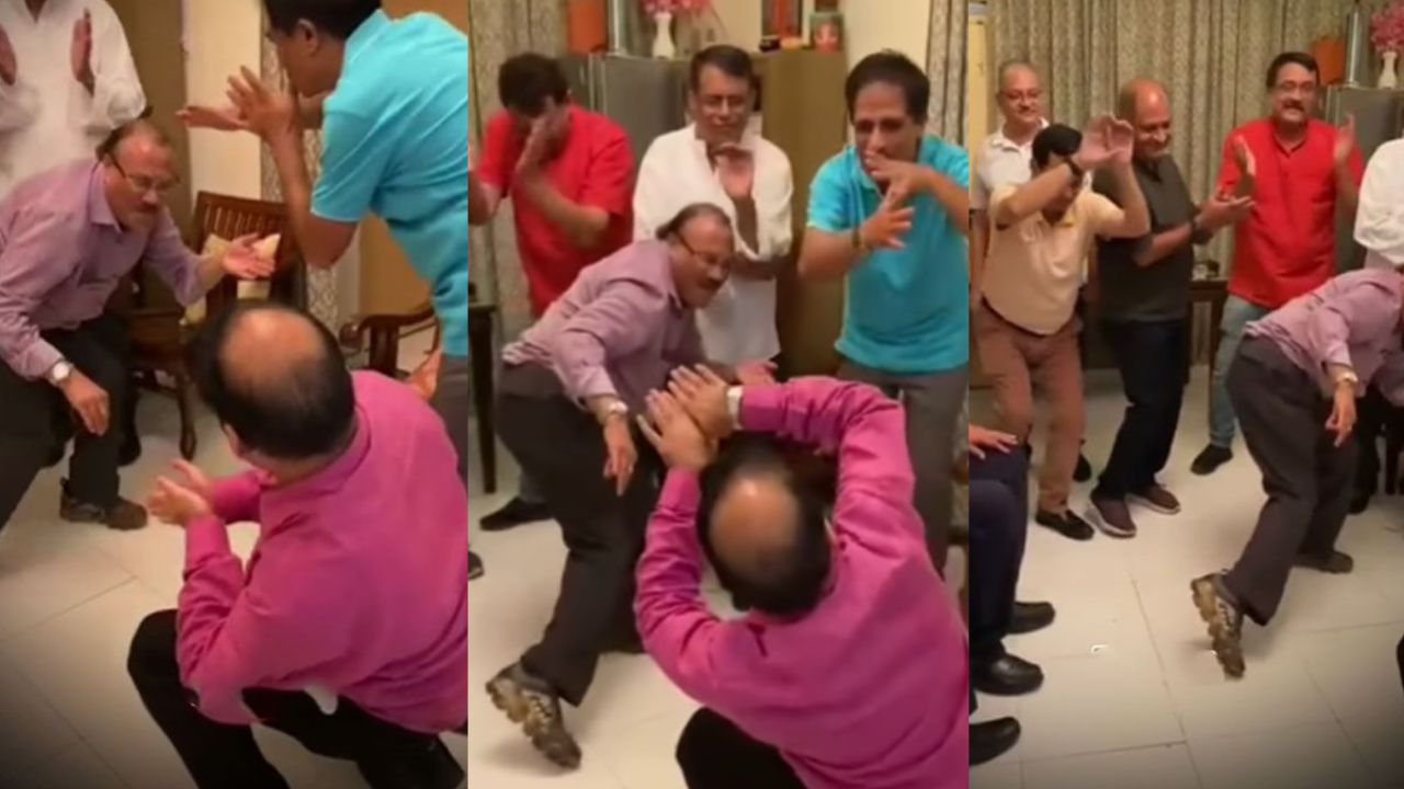 Video: नागिन बीट पर अंकलों की टोली ने किये अजब-गजब डांस Steps, कोई बना सपेरा तो किसी ने सांप बनकर.......