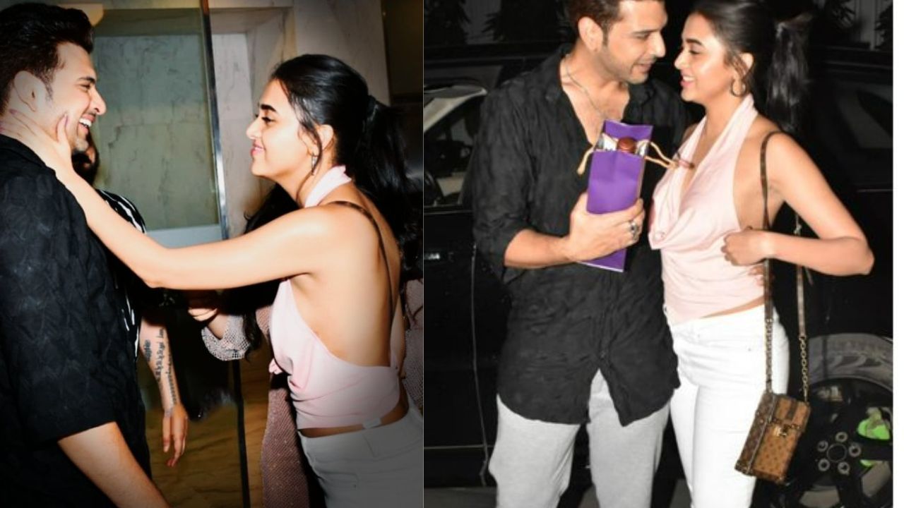 Tejasswi Prakash oozes hotness as she steps out in Backless top; TEJRAN  fans says 'evil eyes off