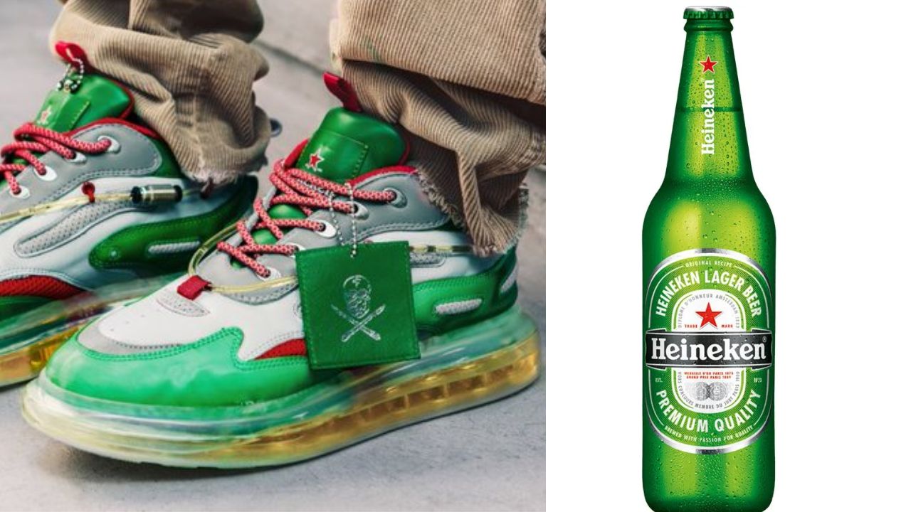 Heineken unveils sneakers full of real beer and people are losing their minds; we aren’t kidding