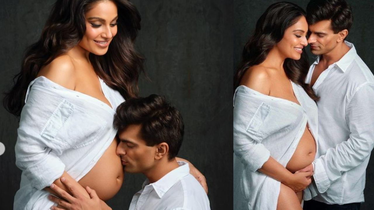 Bipasha Basu-Karan Singh Grover announces pregnancy, flaunts baby bump