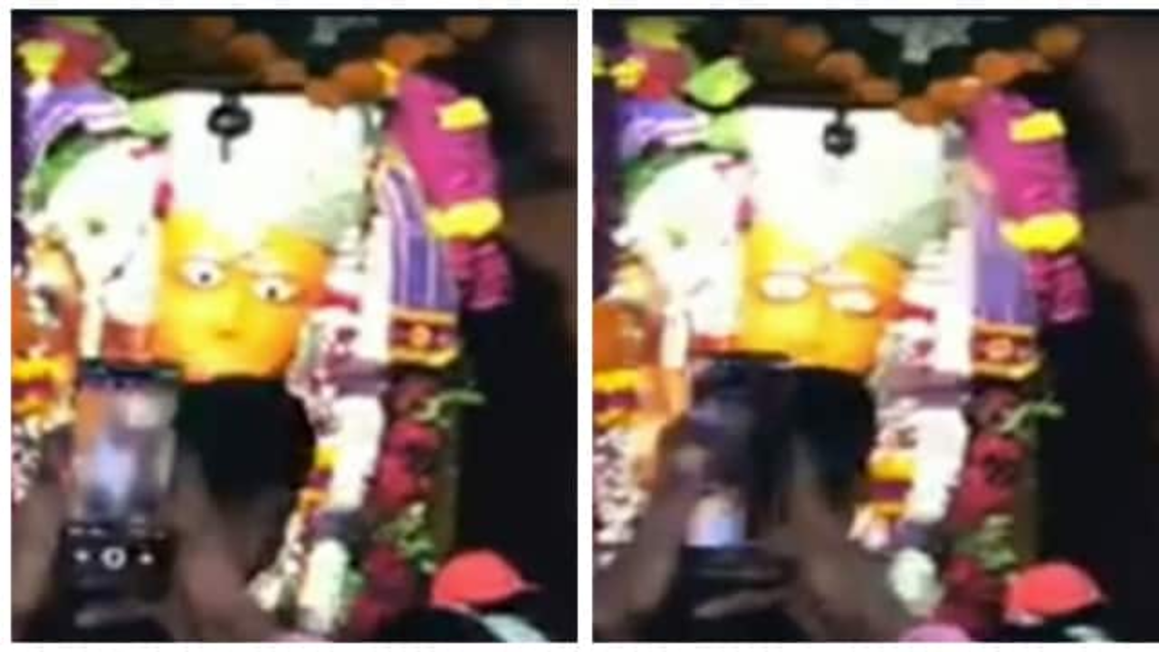 MP Viral Video: हनुमान जी की प्रतिमा ने झपकाई पलक, तो दर्शनों के लिए उमड़ी भक्तों की भीड़