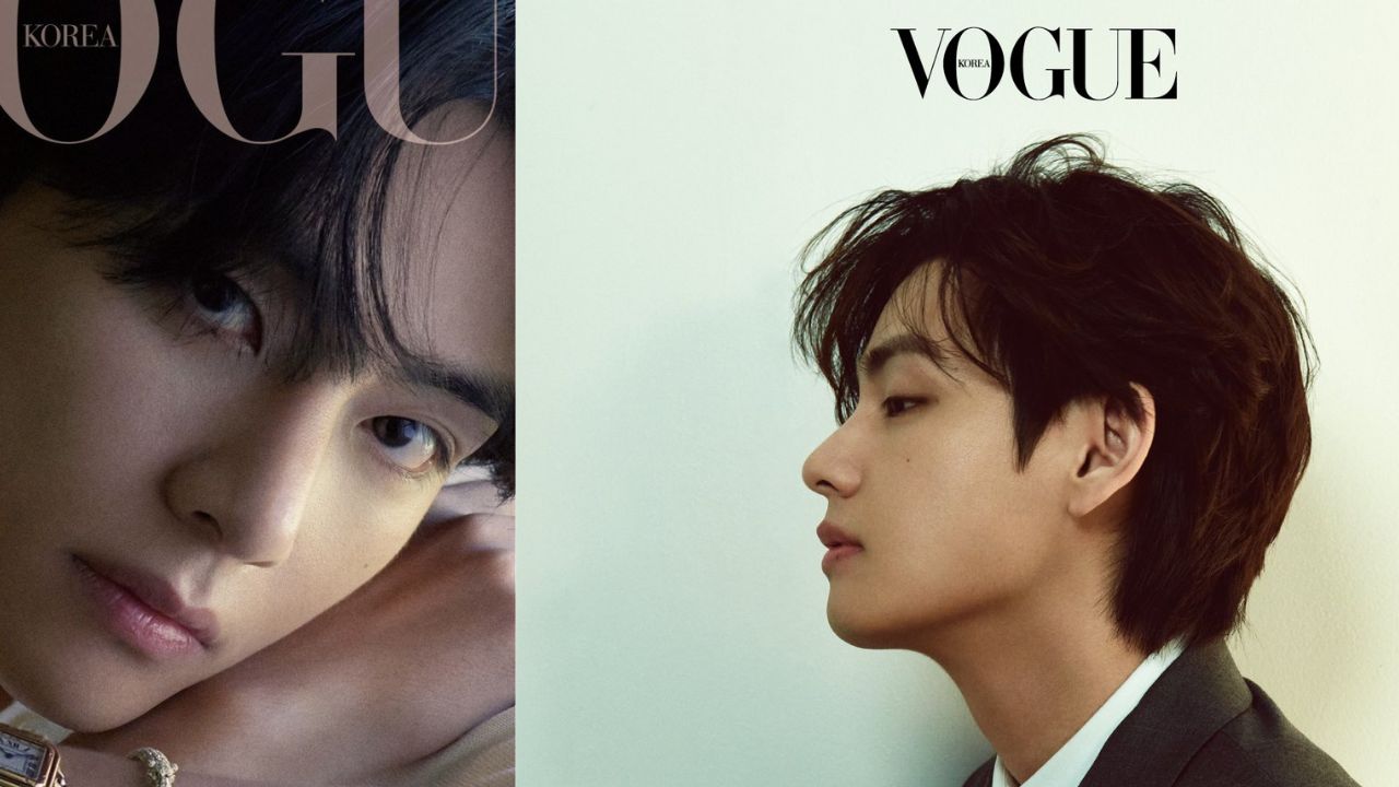 BTS V on Vogue Korea  V vogue bts, Kim taehyung, Vogue korea