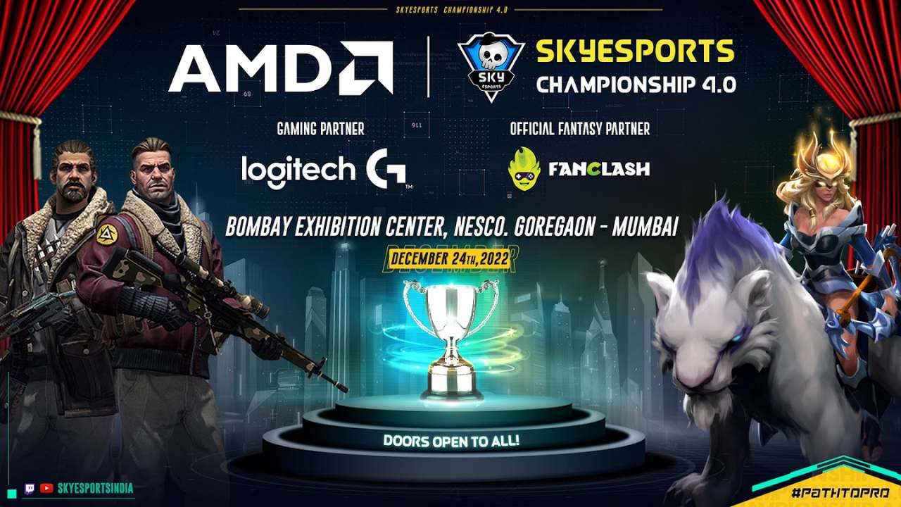 AMD Skyesports Championship 4.0 makes a comeback as an on-ground event in Mumbai