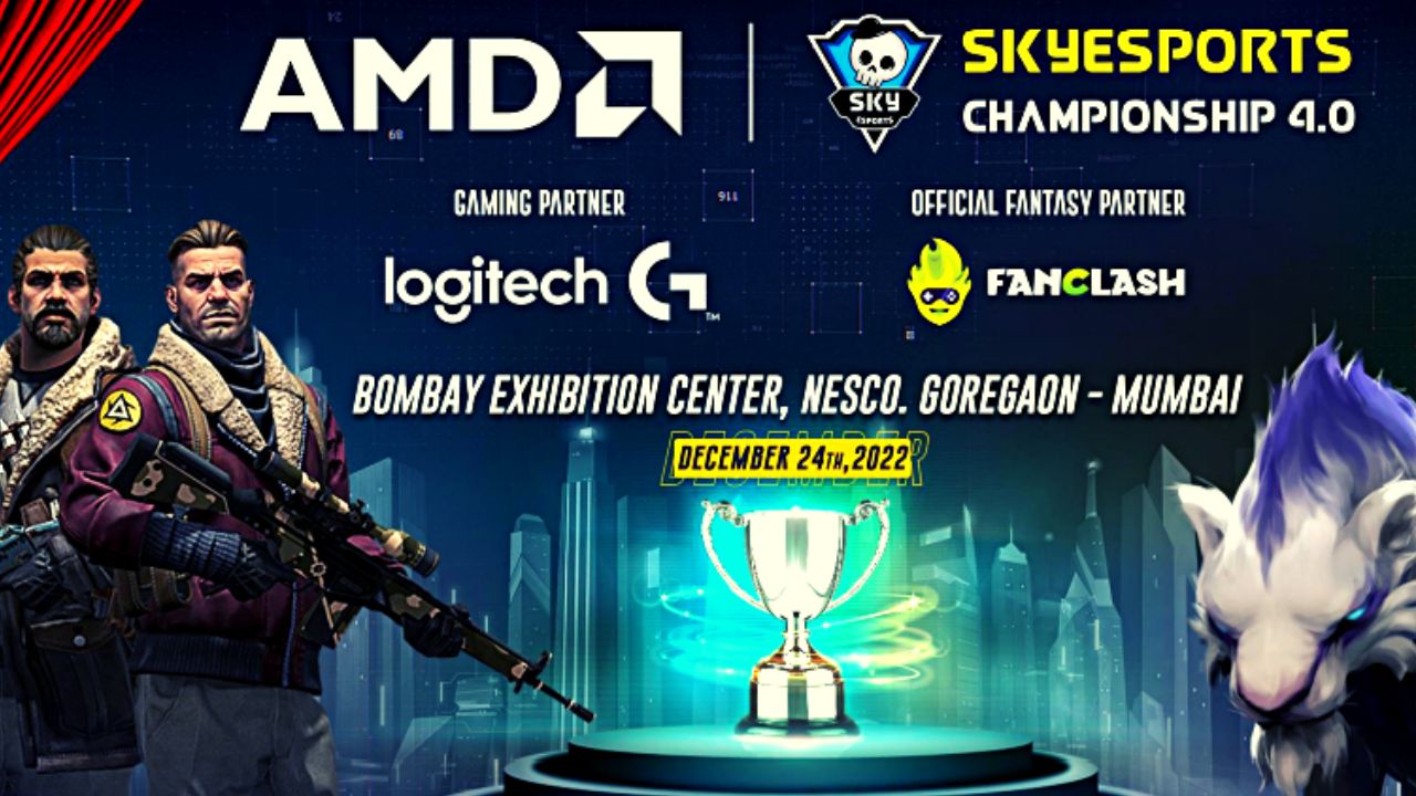 AMD Skyesports Championship 4.0 returns as an on-ground entry free event in Mumbai