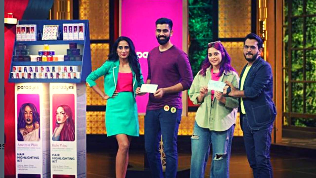 Shark Tank India 2 : Meet the hair color brand Paradyes which led the  sharks to an