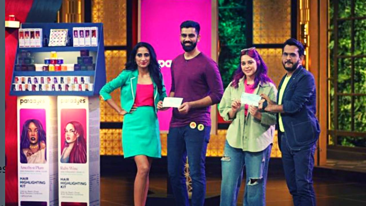 Shark Tank India 2 Meet the hair color brand Paradyes which led