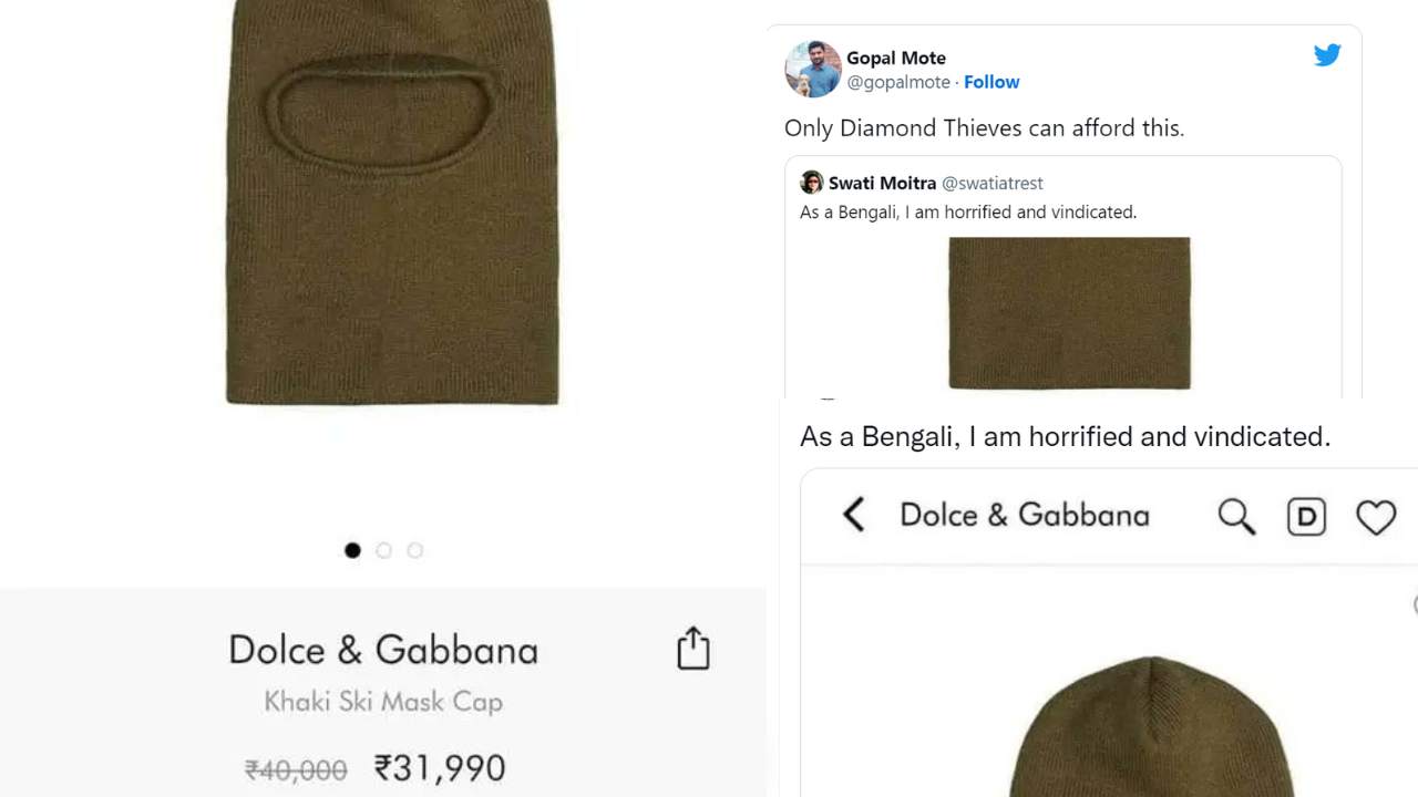 Dolce & Gabbana selling a ‘Monkey cap’ for worth Rs. 31,990; ‘We get it at railway station for 50’ says netizens