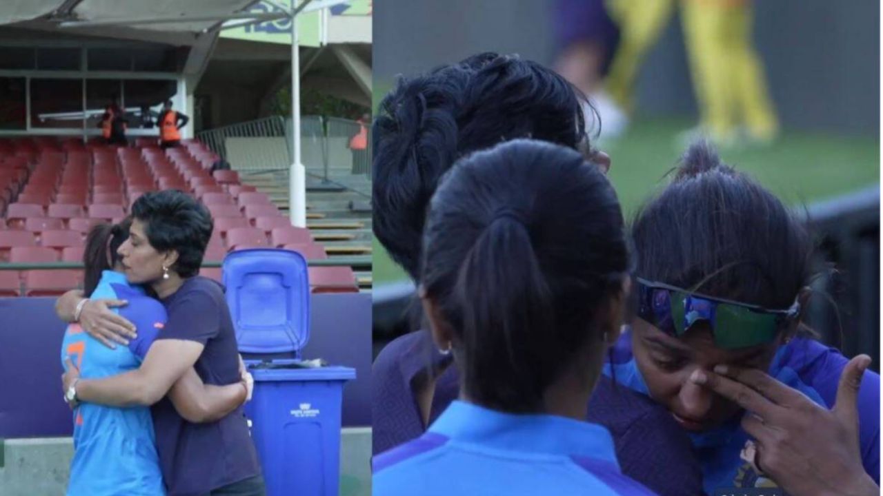 Women's T20 WC: मैच हारने के बाद फूट-फूटकर रोईं कप्तान Harmanpreet Kaur, Video देख फैंस भी हुए भावुक