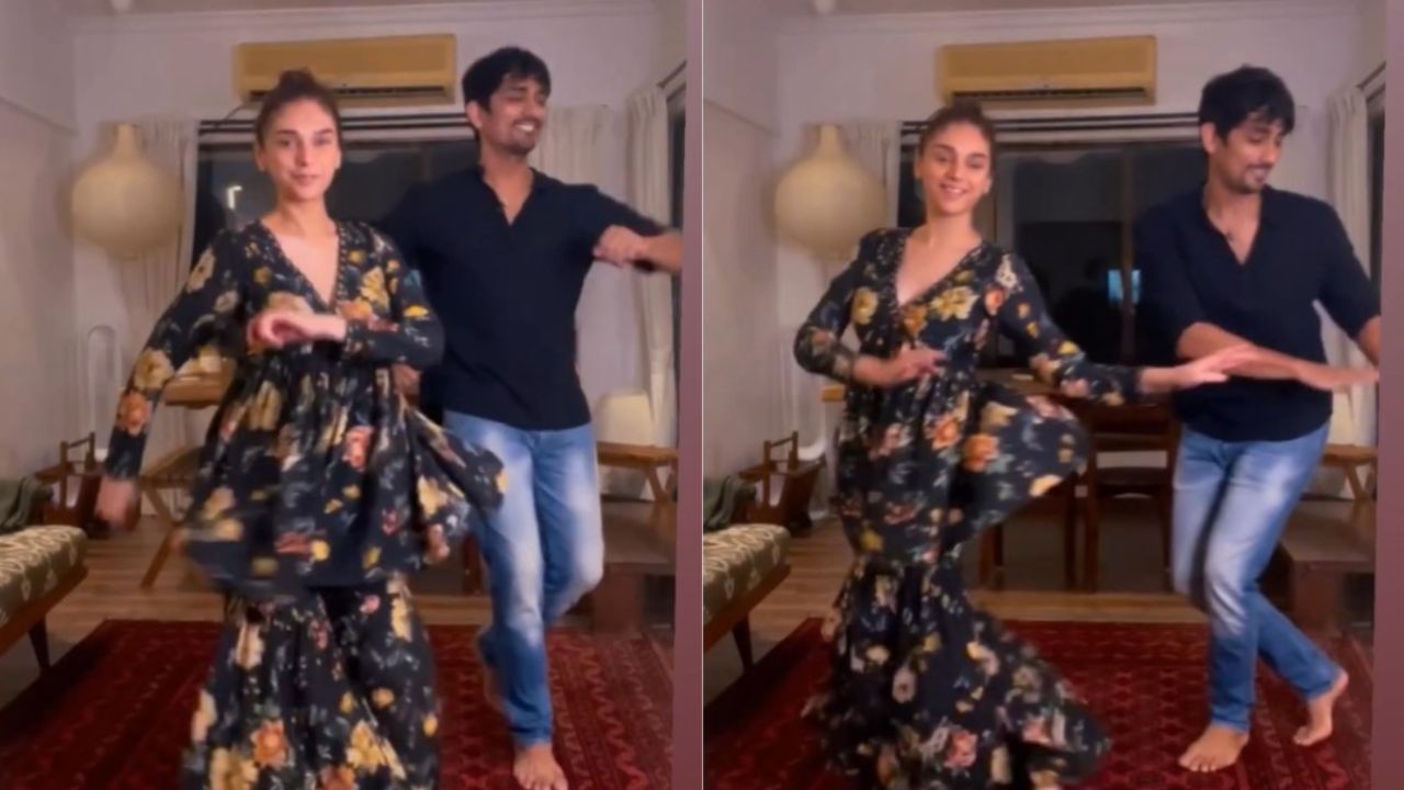 Aditi Rao-Siddharth Dance: अदिति राव और सिद्धार्थ ने किया डांस, फैंस को आया पसंद, वीडियो हुआ वायरल