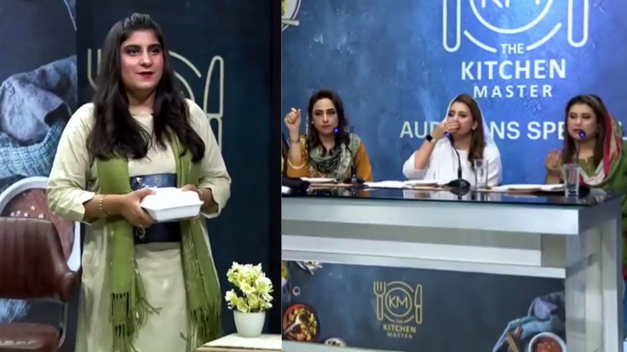 Viral Video : पाकिस्तानी मास्टरशेफ में महिला लेकर आई रेस्टोरेंट की बिरयानी, फिर जजेस से हुई जबरदस्त बहस, देखें वीडियो