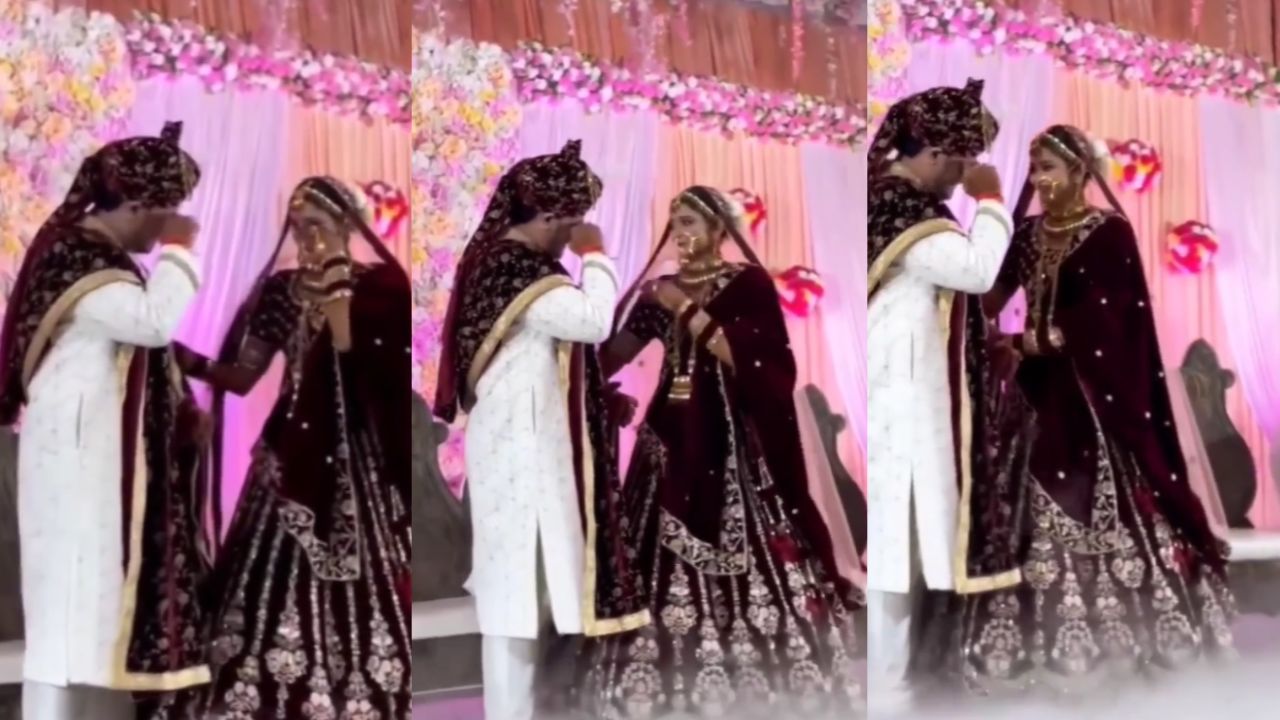 Viral Video : शादी से पहले ही स्टेज पर फूट-फूटकर रोने लगे दूल्हा-दुल्हन, सोशल मीडिया पर वायरल हुआ वीडियो