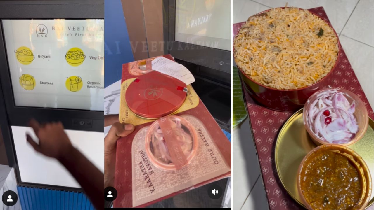 भारत में खुला पहला टेकअवे रेस्टोरेंट, यहां अलग अंदाज़ में परोसी जाती है बिरयानी