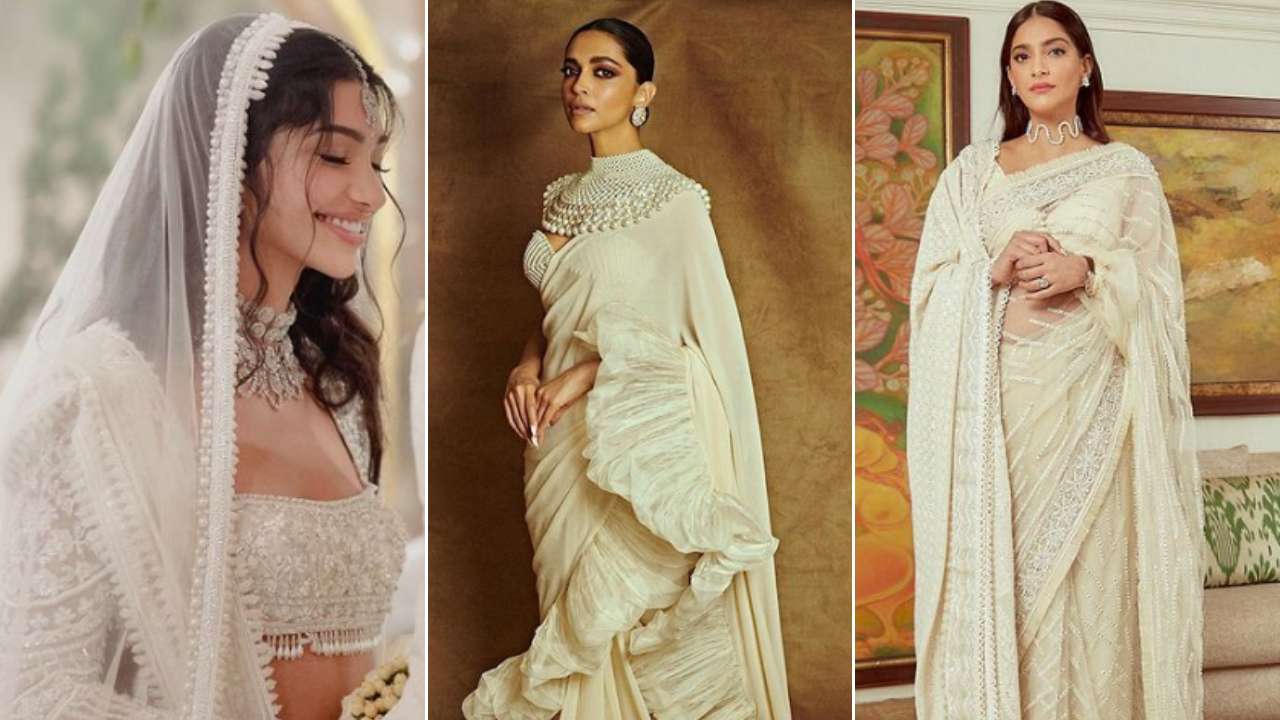 These famous Bollywood divas chose 'White' as a fashion statement on their wedding