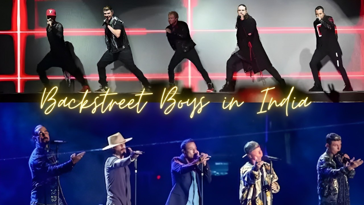 Backstreet Boys Mumbai concert From Throwing underwear to Bollywood