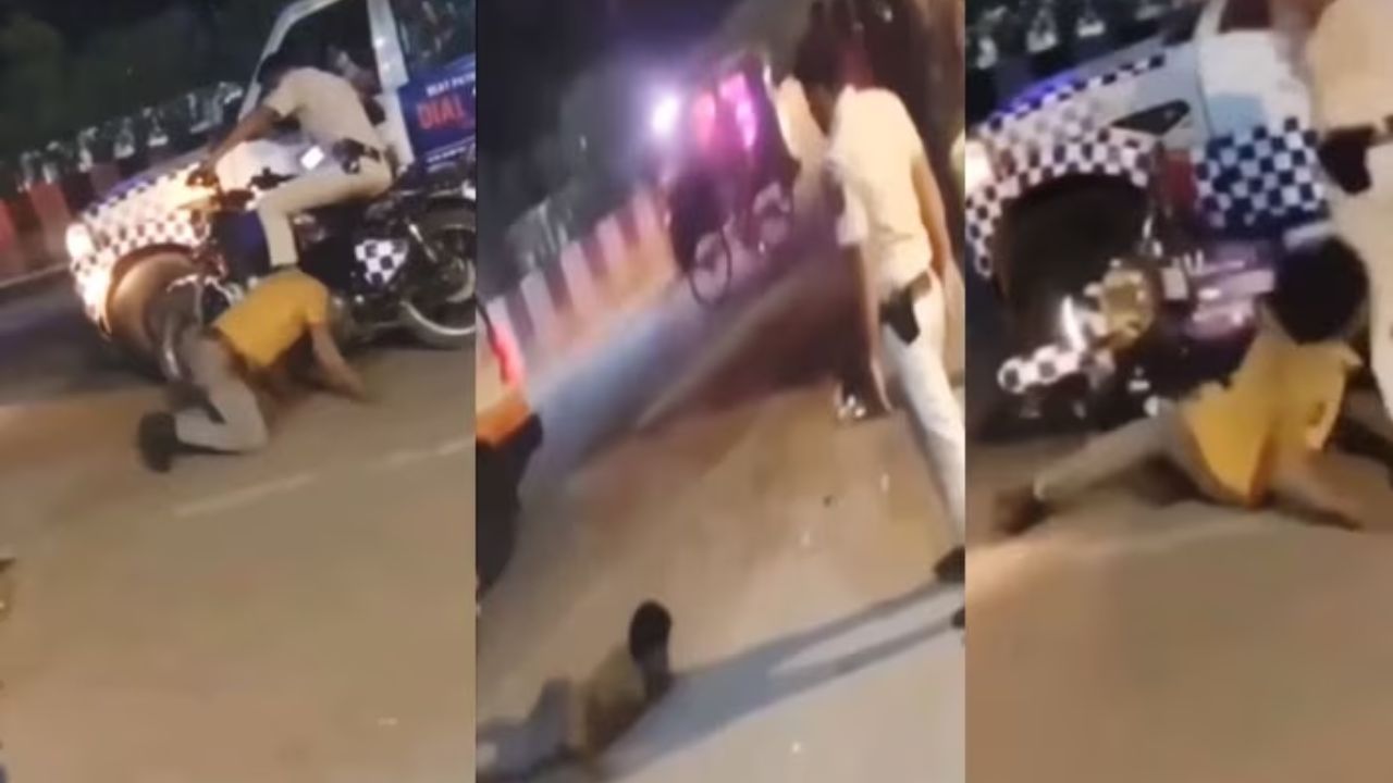 Viral Video: देर रात लड़के ने धारण किया नाग का ऐसा रुप? पुलिसकर्मी ने डर के मारे लगा दी लंबी दौड़