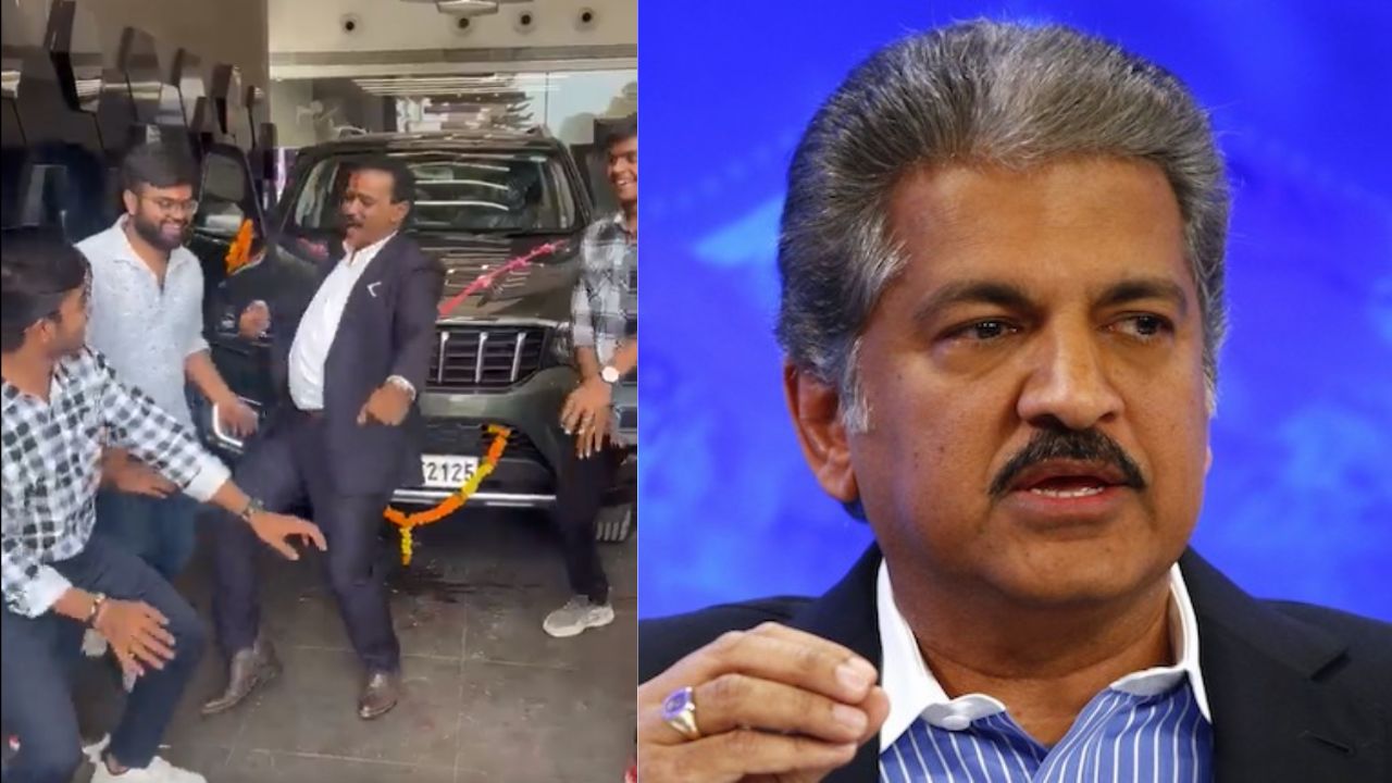 viral video: Mahindra Scorpio-N SUV खरीदने के बाद शोरूम में ही नाचने लगा परिवार, आनंद महिंद्रा ने किया शेयर वीडियो