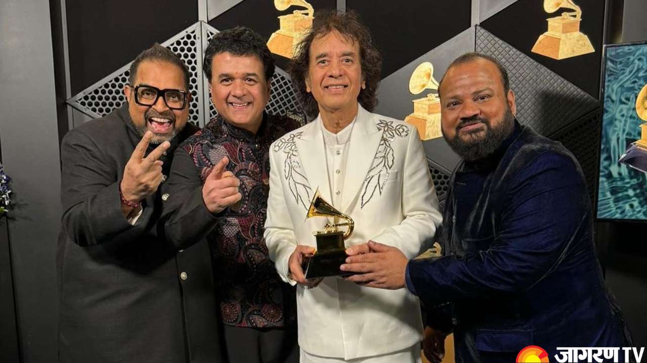 Grammys 2025 Shankar Mahadevan and Zakir Hussain Band Shakti wins Best