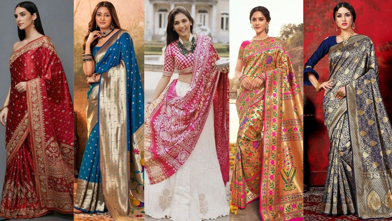 Hartalika Teej 2024 saree Ideas: हरतालिका तीज के मौके पर स्टाइल करें डिजाइनर साड़ी, दिखें सबसे खूबसूरत