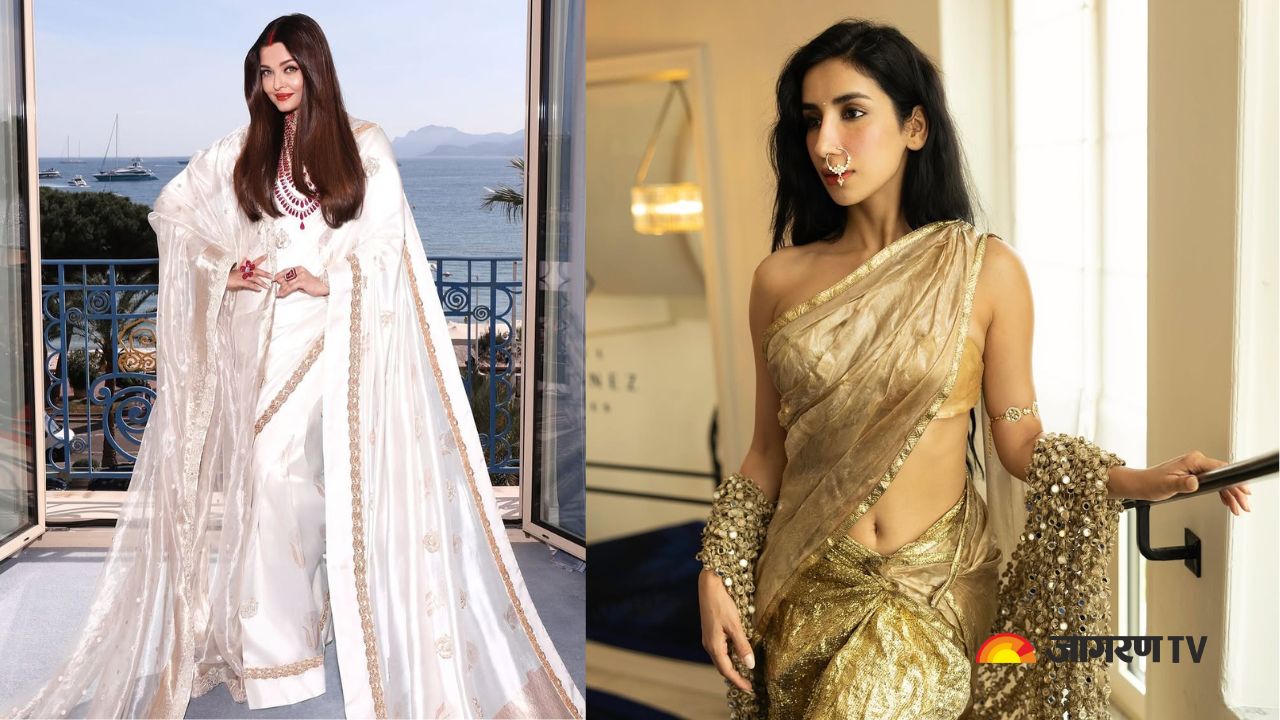 Cannes 2025: From Aishwarya Rai to Parul Gulati, Sarees Make a Stunning Comeback on the Red Carpet