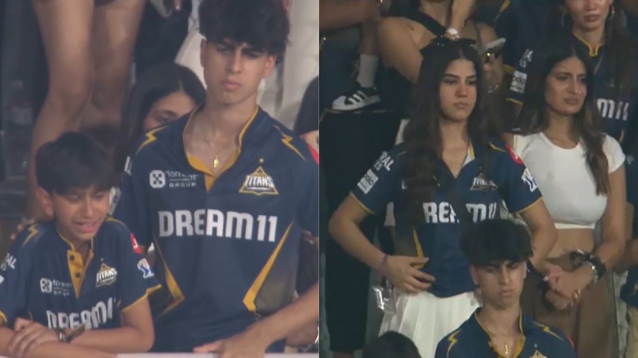 GT vs MI : गुजरात की हार के बाद रोने लगीं गिल की बहन, कोच नेहरा के बेटे भी नहीं रोक पाए अपने आंसू
