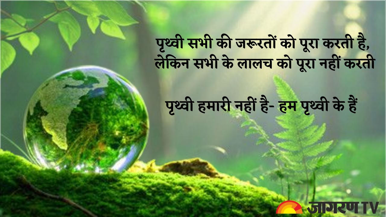 World Environment Day 2025 : विश्व पर्यावरण दिवस पर प्रभावशाली कोट्स और स्लोगन
